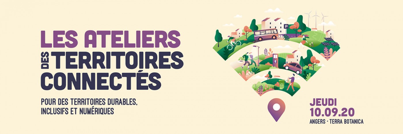 Bannière : les ateliers des territoires connectés