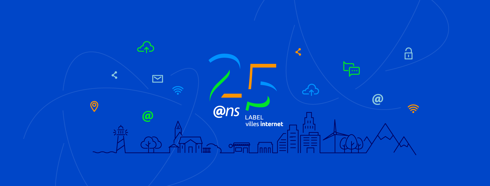 8 février 2024 : 25 ans du label national Territoires, Villes et Villages Internet !