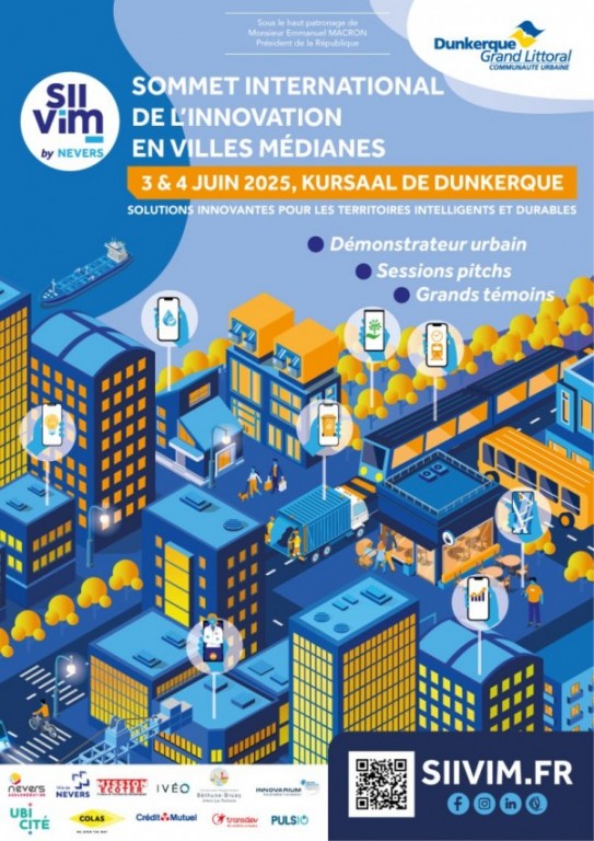 Affiche du SIIViM 2025 à Dunkerque