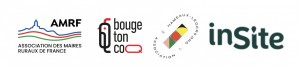 Logo partenaire "Onfait campagne !" (L'Association des Maires Ruraux de France - Bouge ton coQ! - Hameaux Légers - InSite